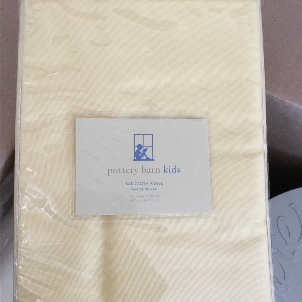 Pottery Barn Kids Sailcloth Window Panel